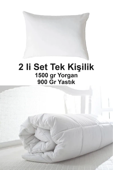 housein Roll Pack Tek Kişilik Yastık&yorgan Seti Yıkanabilir ürün görseli 1