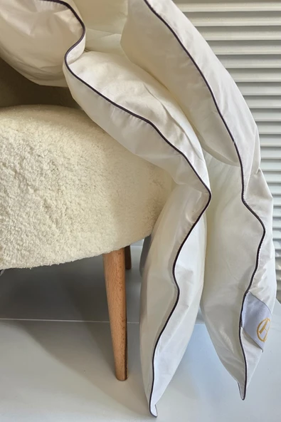 housein Bedding Kaz Tüyü Çift Kişilik Yorgan Biyeli ürün görseli 1