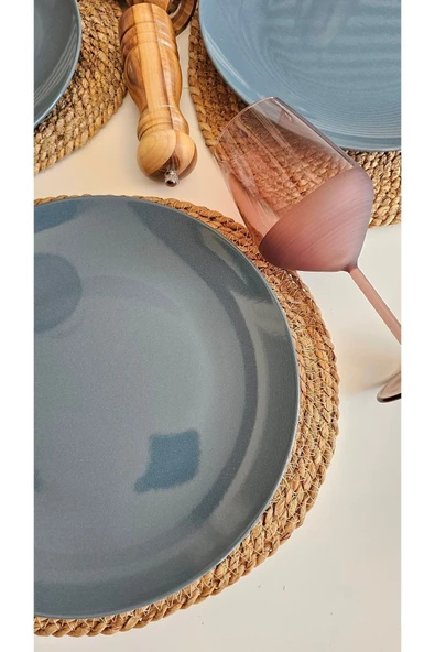 Keramika Soft Ege Servis Tabağı 27 Cm 4 Adet - Resim 5