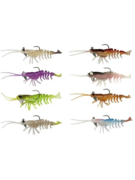 Savage Gear 3D Shrimp RTF 9cm 7gr Silikon Karides 2 Adet ürün görseli 1