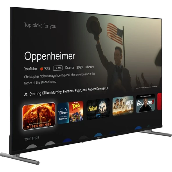 Beko Crystal 7 B 765 C  65" 165 Ekran Uydu Alıcılı 4K Ultra HD Google Smart LED TV ürün görseli 1