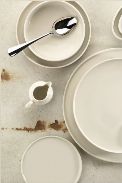 Kütahya Porselen 6’lı Chef Taste Of 20 Cm Çukur Tabak ürün görseli 1