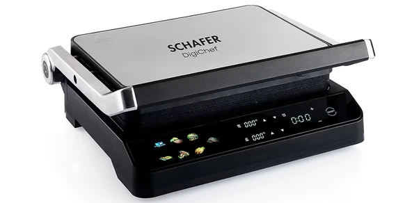 Schafer DigiChef Izgara ve Tost Makinesi-Inox ürün görseli 1