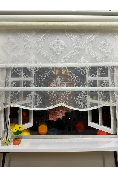 Çift Mekanizmalı Tül ve Stor Perde - Model 4 - Resim 2