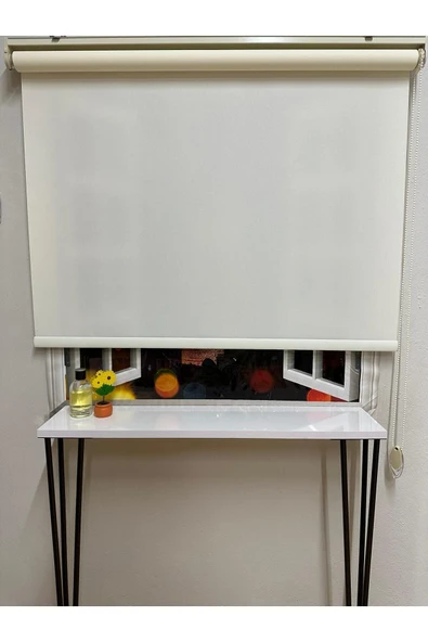 Mat Ekru Stor Perde ürün görseli 1