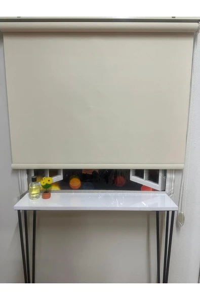Mat Bej Stor Perde ürün görseli 1