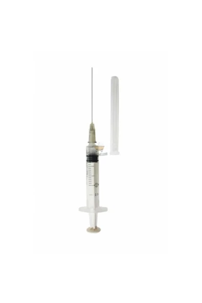 2 cc dental enjektör 40mm gri uç 100 adet ürün görseli 1