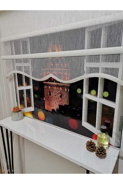 Çift Mekanizmalı Tül Ve Stor Perde - Model 2 - Resim 2