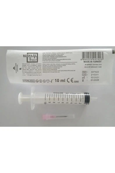 5 Ml 3parça Pembe Kısa Iğneli Enjektör Veteriner - 50 Adet ürün görseli 1