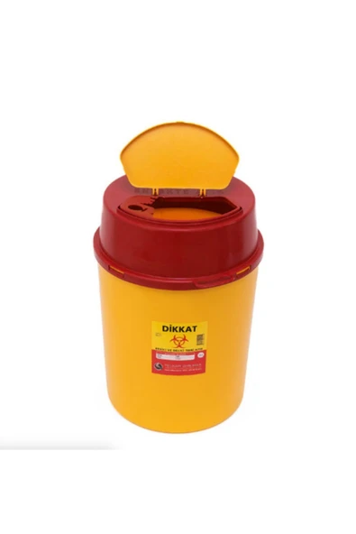 Tıbbi Atık Kovası 25 litre 5 adet ürün görseli 1