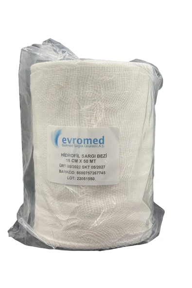 Hıdrofıl Sargı Bezı 15cm X 50 Mt - Resim 2