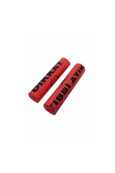 3 Rulo Tam 30 Adet Tıbbi Atık Poşeti Jumbo Büyük Boy 80x110cm 800 Gr - Tıbbi Çöp Torbası ürün görseli 1