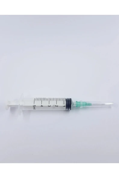 BERİKA 5 ML YEŞİL UÇ ENJEKTÖR 400 ADET ürün görseli 1