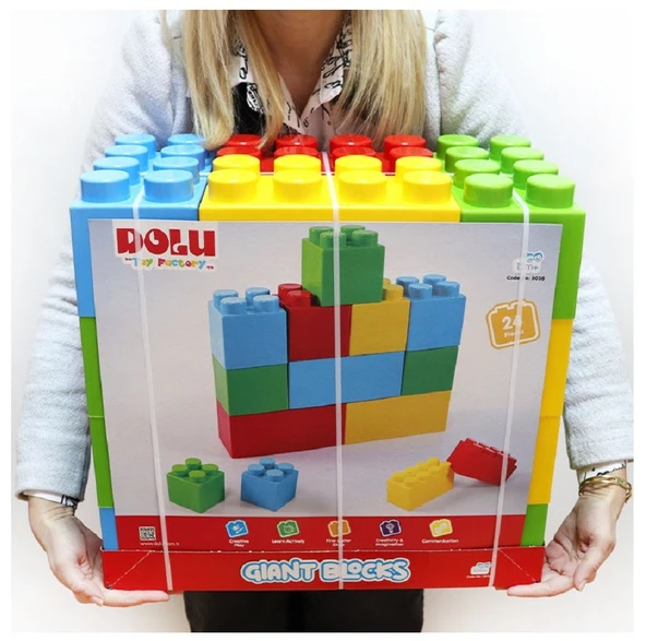 24 Parça XXL Dolu Blok Seti 0380 ürün görseli 1