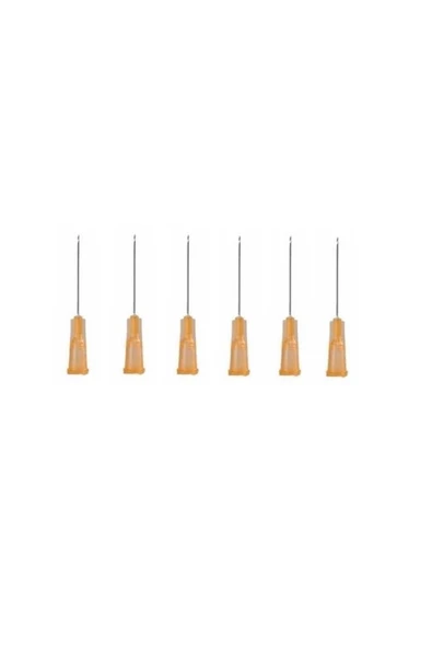 Turuncu Iğne Ucu 0.50x25mm 25 g Aşı Enjektör Iğnesi 5000 Adet ürün görseli 1