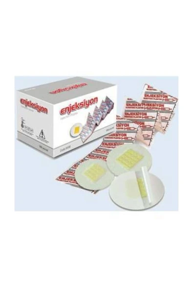 Enjeksiyon Bandı 100 Lük Kutu - 10 Kutu (1000 Adet) - 2.2cm ürün görseli 1