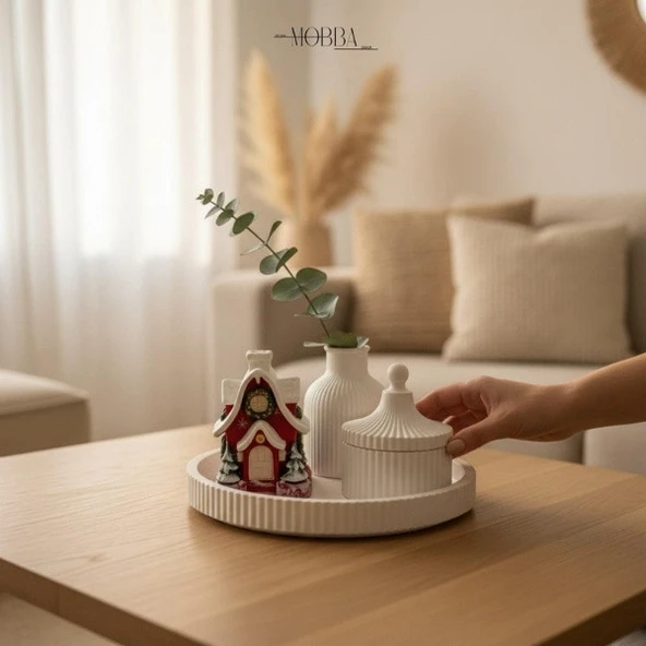 Kar Masalı Tütsülük Dekoratif Set - Resim 2
