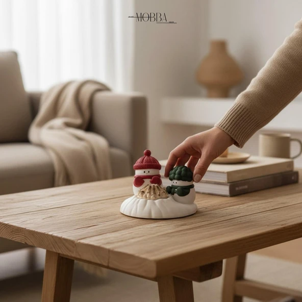 Kar Dostları Tütsülük-Dekoratif Obje ürün görseli 1