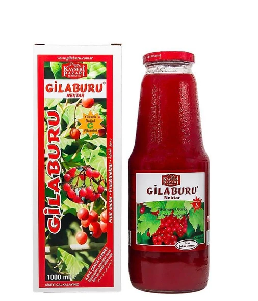 Kayseri Pazarı Gilaburu Şurubu 1000 Ml ürün görseli 1