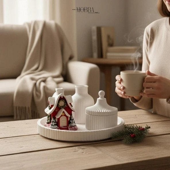 Kar Masalı Tütsülük Dekoratif Set ürün görseli 1