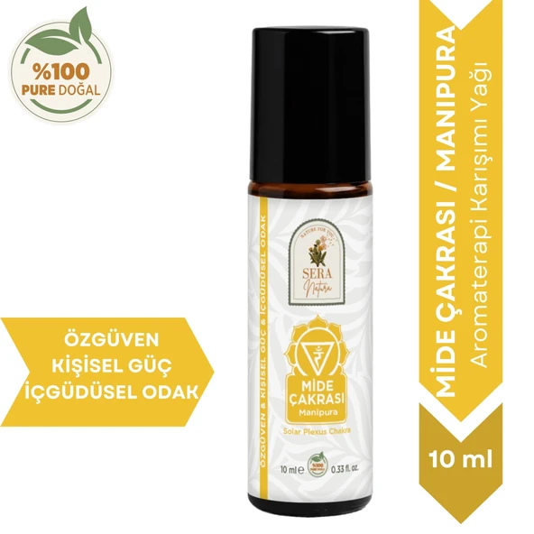 Mide Çakrası (Manipura) Aromaterapi Yağ Karışımı 10 ml ürün görseli 1