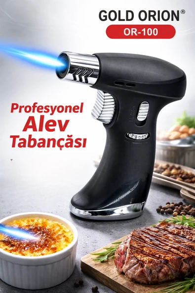 OR-100 Profesyonel Alev Tabancası  Ayarlanabilir Alev, Güvenlik Kilitli ürün görseli 1