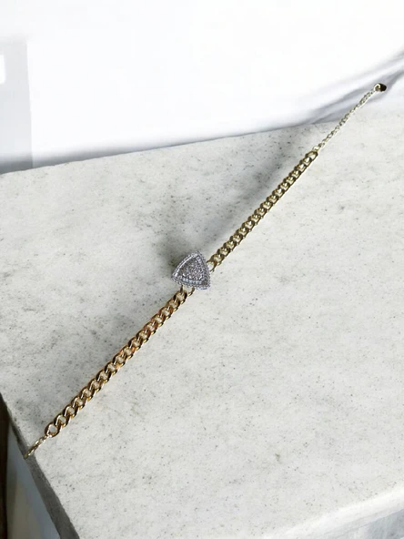 14K Gold Renkli Vip Seri Emma Bileklik ürün görseli 1
