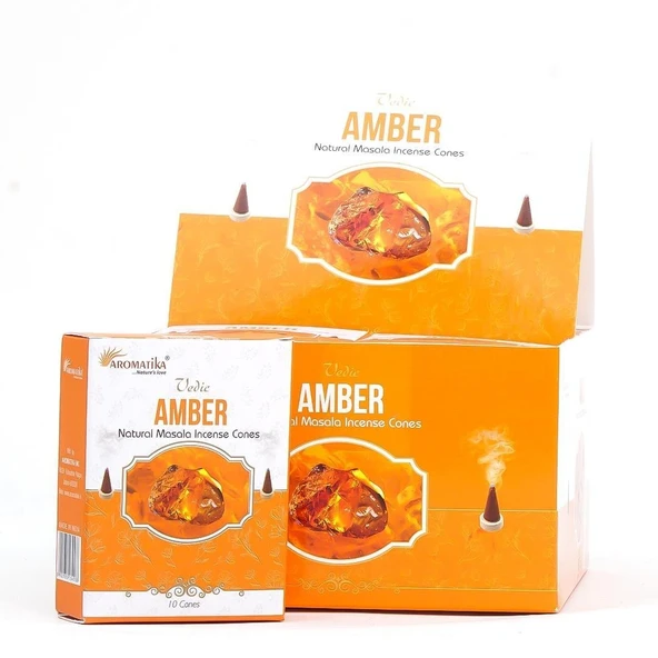 Amber Konik Tütsü 10'lu - Resim 2