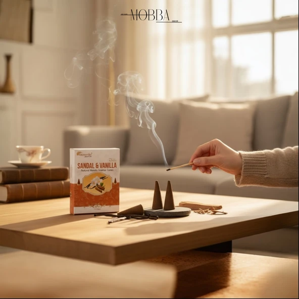 Sandal-Vanilla Konik Tütsü 10'lu ürün görseli 1
