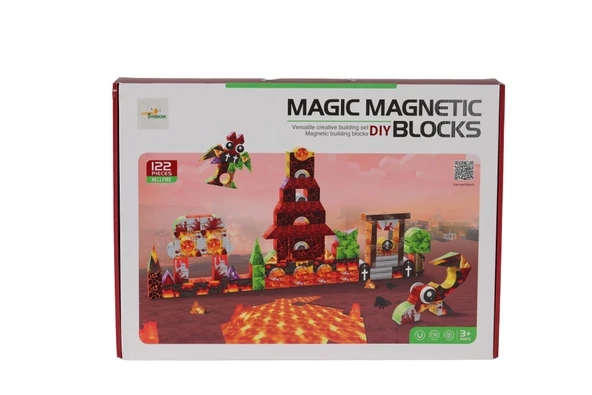 66011 MANYETİK PUZZLE 122 PARÇA ürün görseli 1