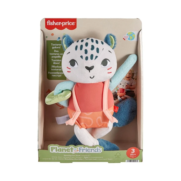 HKD64 Fisher-Price Eğlenceli Dostum Kar Leoparı ürün görseli 1