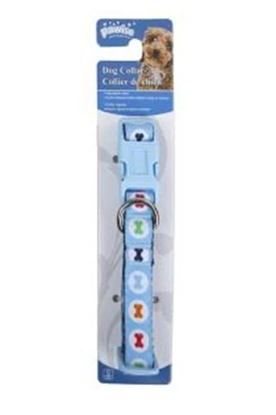Pawise Köpek Tasması Mavi Xs (15-25Cm/10Mm) ürün görseli 1