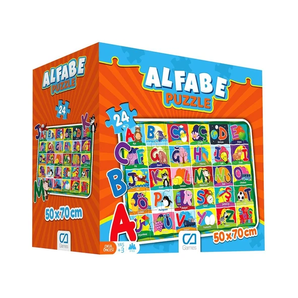 5027 ALFABE YER PUZZLE ürün görseli 1