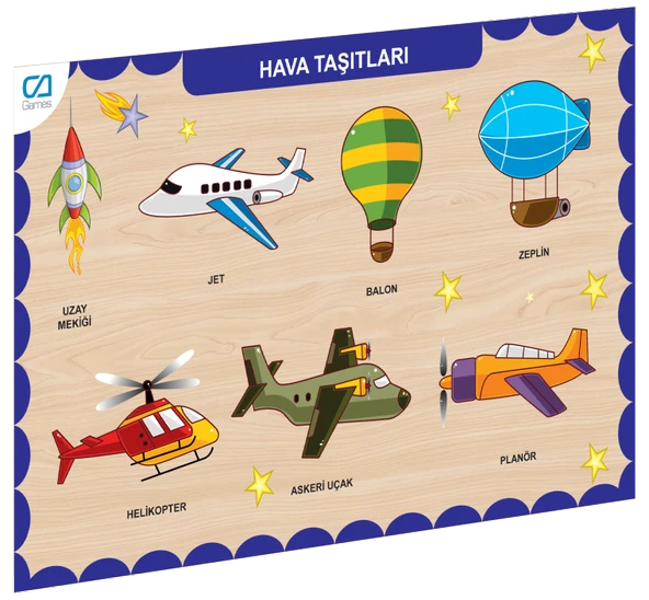 CAAHS-3202 CA GAMES AHŞAP HAVA TAŞITLARI BUL-TAK ürün görseli 1