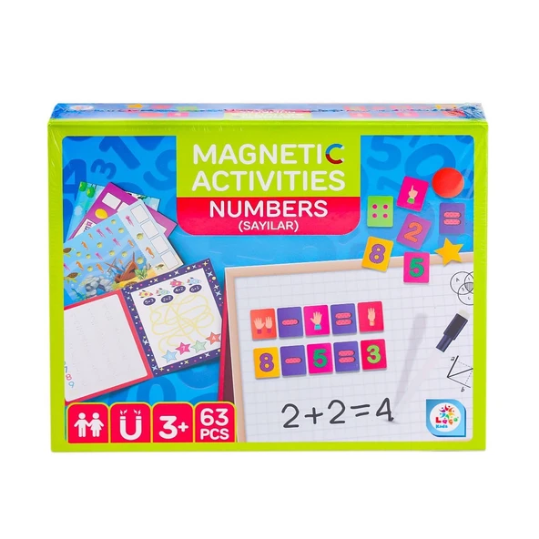 LC7980 Manyetik Aktivite Sayılar -Laçokids ürün görseli 1