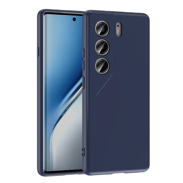 Tecno Camon 40 4G Kılıf Lansman Tasarım İç Yüzeyi Kadife Silikon ürün görseli 1