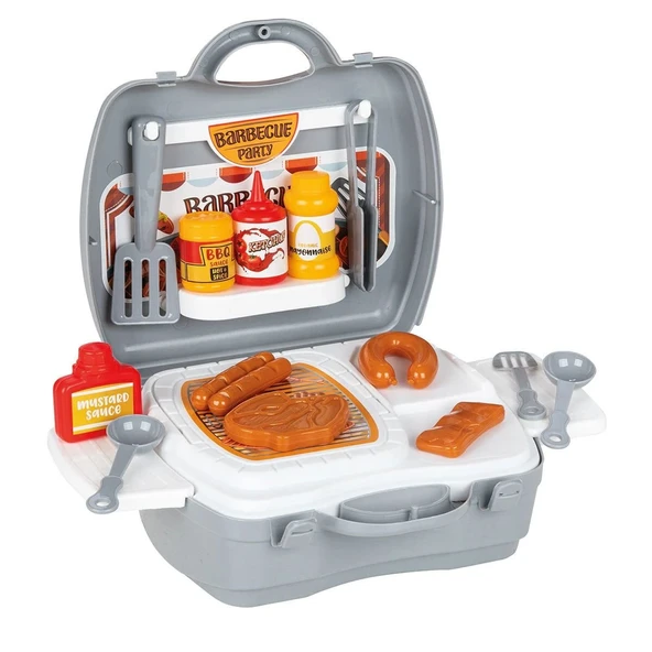 03 368 Pilsan Çantalı Barbekü Seti - Resim 3