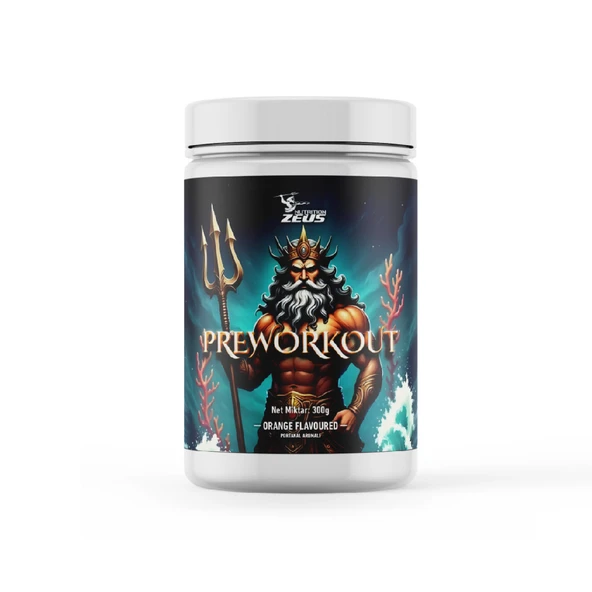 Zeus Nutrition Pre-Workout 300Gr-Portakal Aroma ürün görseli 1