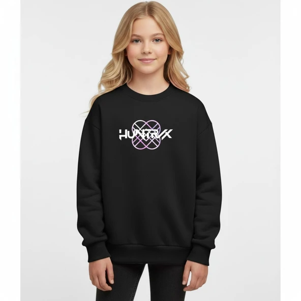 KPop Kız Çocuk Sweatshirt - Resim 2