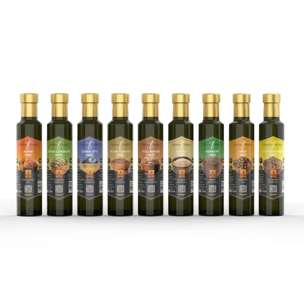 Kabak Çekirdeği Yağı TEMPOFRESH 250 ml. - Resim 2