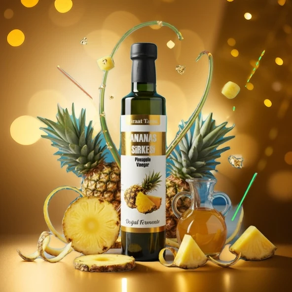 ANANAS SİRKESİ (500 ML) DOĞAL FERMANTASYON ürün görseli 1