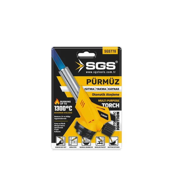 SGS TORCH AÇILI KAMP PÜRMÜZ BAŞLIĞI - Resim 2