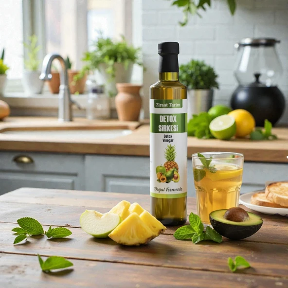 DETOKS SİRKESİ (500 ML) DOĞAL FERMANTASYON ürün görseli 1