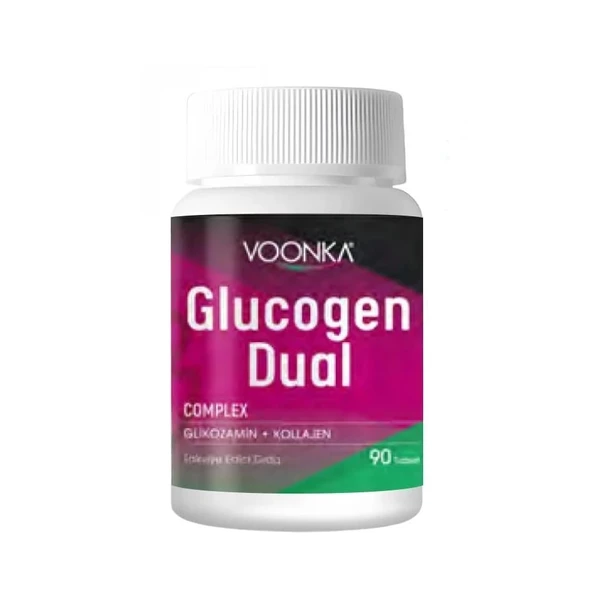 Voonka Glucogen Dual Glikozamin Sülfat ve Kollajen 90 Tablet ürün görseli 1