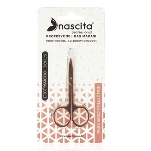 Nascita Bronz Profesyonel Kaş Makası - Resim 2