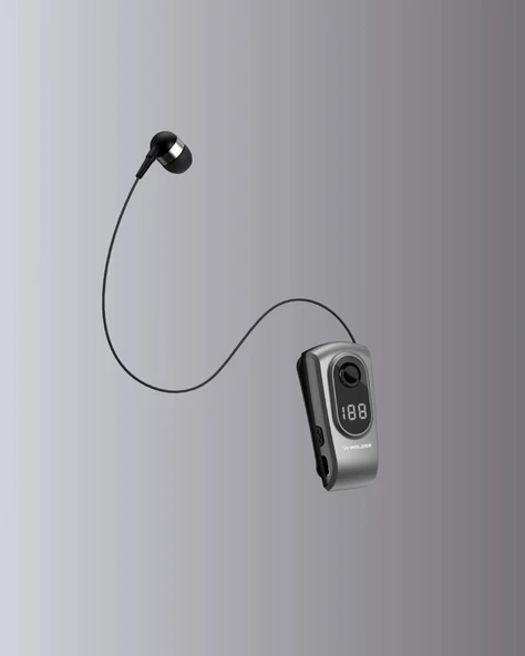 Dsf 220 Kablosuz Klipsli Bluetooth Kulaklık - Resim 4