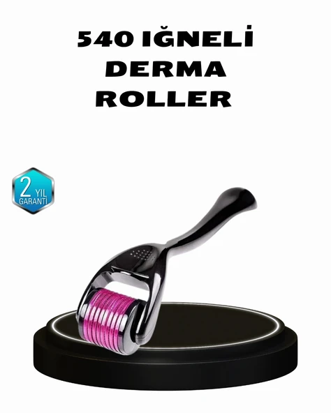 Derma Roller Titanyum İğneli Cilt Yenileyici – Akne, Kırışıklık Ve Leke Karşıtı ürün görseli 1