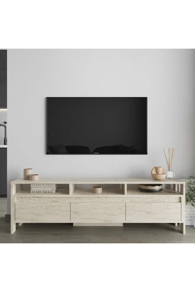 AYMOBSAN Atlas 3 Kapaklı Tv Ünitesi 160 Cm ürün görseli 1