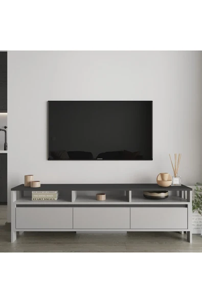 Atlas 3 Kapaklı Tv Ünitesi 160 cm ürün görseli 1