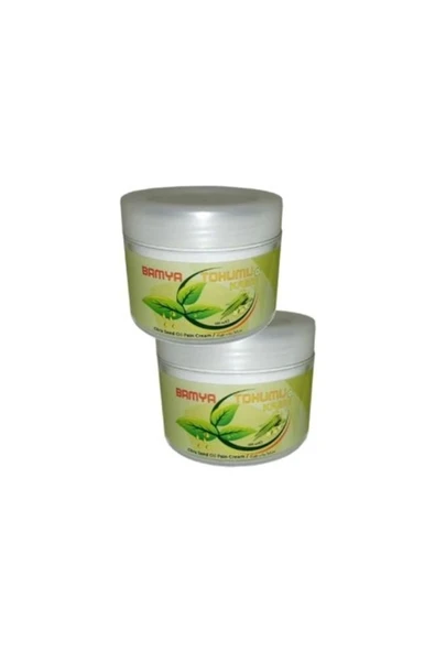 Bamya Tohumu Yağlı Etkili Rahatlatma Bakım ve Mesaj Kremi 100 ml x 2 Adet ürün görseli 1